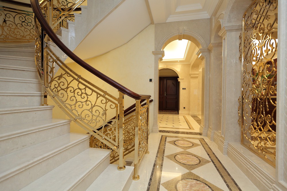 精雕铜/铝楼梯屏风288